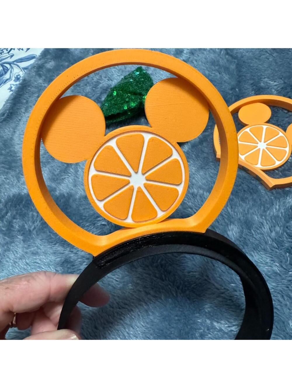 Disney Orange Slice Themed Handbag with Matching Headband - Picture 6 of 8